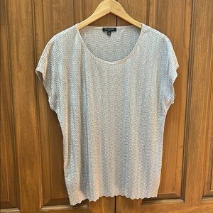 Notations Silver Women's Top size 1X